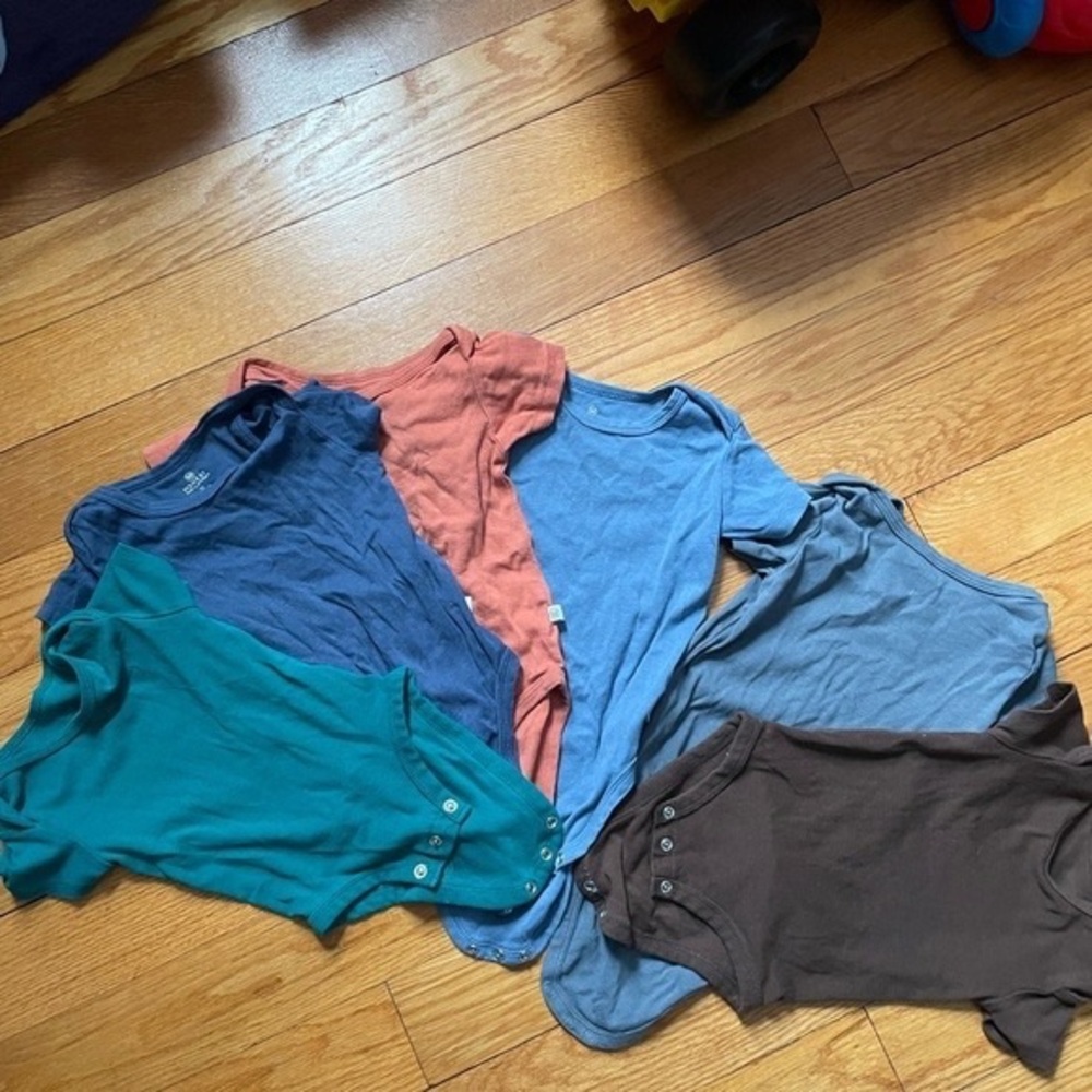 Colorful Kids Short Sleeve Tees Set
